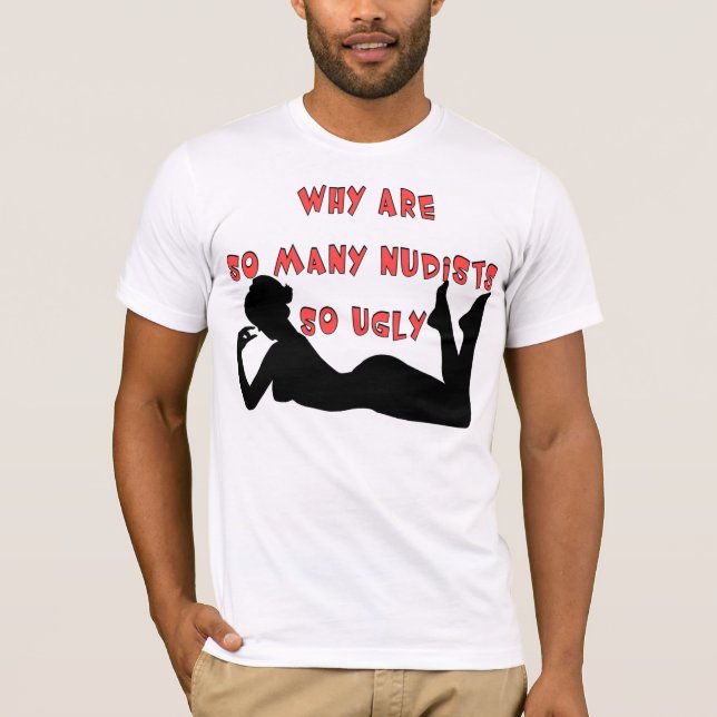 Camiseta Nudista? (Frente)