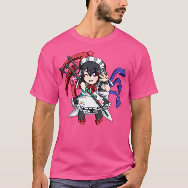Camiseta Nue Hojuu Maid Chibi (Frente)