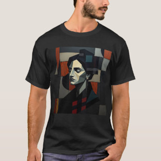 Camiseta NUES Cubista Abstrato 2