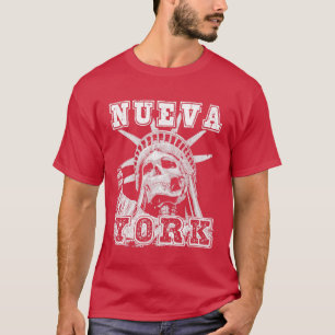 Camiseta Nueva York, Estátua Espanhola De Nova York De Libe