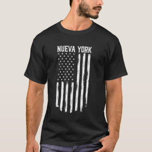 Camiseta Nueva York Nova York Bandeira Americana Quarto De