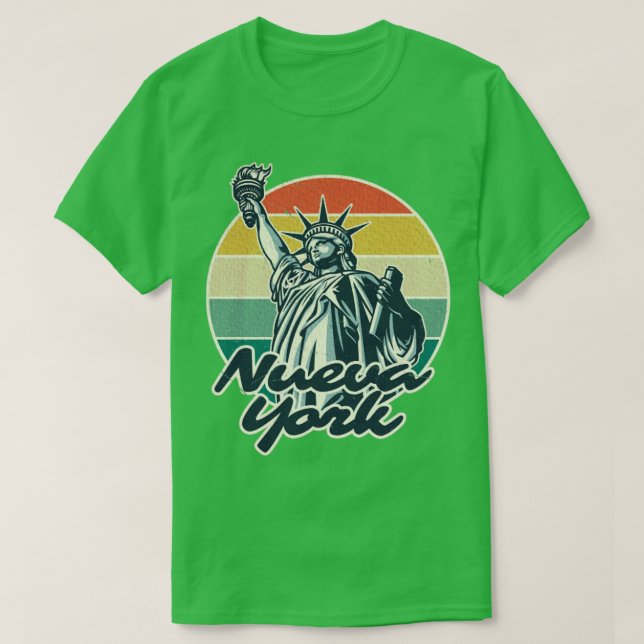 Camiseta nueva york retro vintage (Frente do Design)