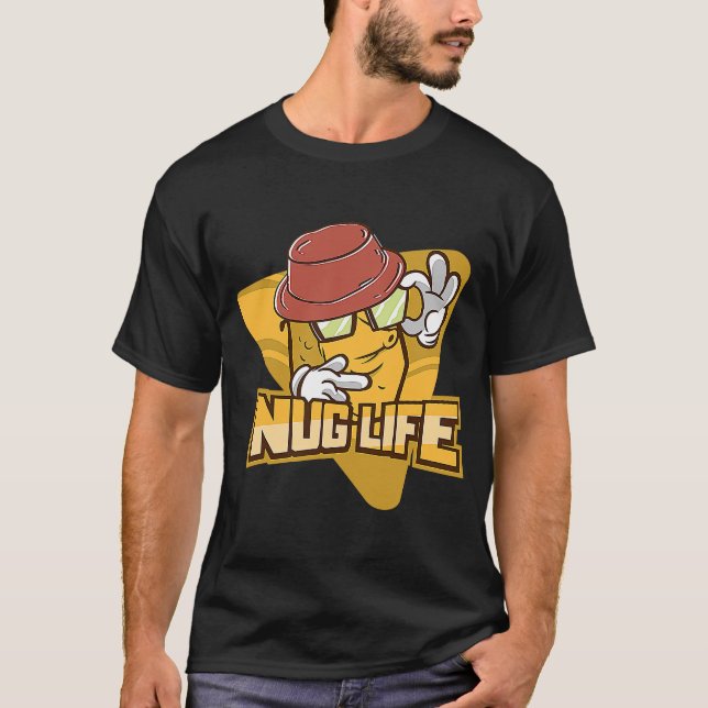 Camiseta Nug Life Chicken Nugget (Frente)