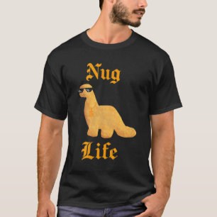 Camiseta Nug Life Dino Nuggs Dino Chicken Nuggen Dinosaur