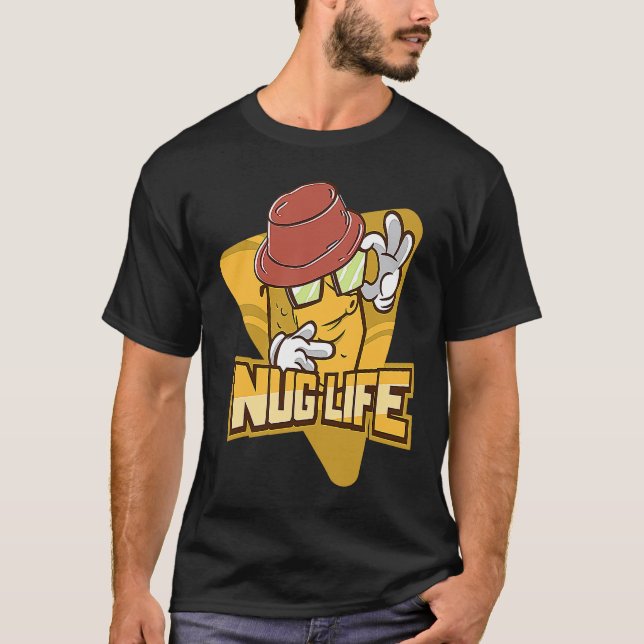 Camiseta Nug Life  Nugget de Frango (Frente)