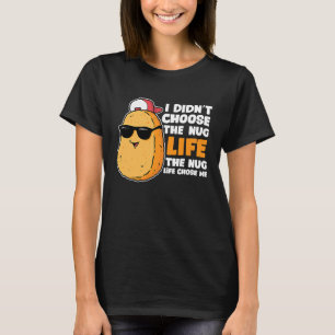 Camiseta Nugget de Frango Não Escolhe Vida de Nuggies Fast