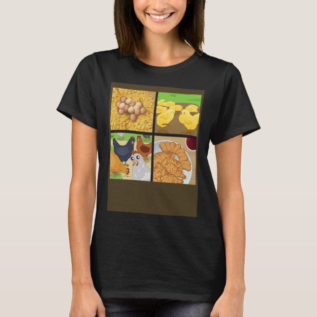 Camiseta Nugget de Frango Nug Life Frango Frito (Frente)