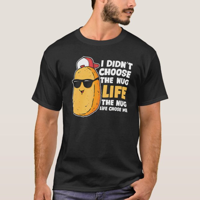 Camiseta Nugget de Frango Vida de Nugget de Frango Frito Rá (Frente)
