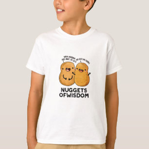 Camiseta Nuggets De Comida De Sabedoria