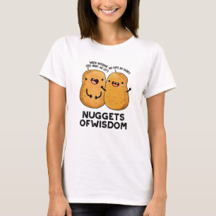 Camiseta Nuggets De Comida De Sabedoria