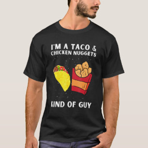Camiseta Nuggets de Frango e Frango Frito do Homem - Nugget