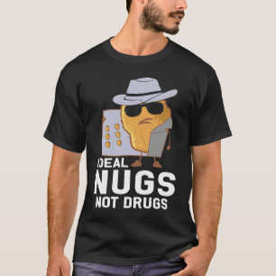 Camiseta Nuggets de Frango Eu Vendo Nugs Não Drogas
