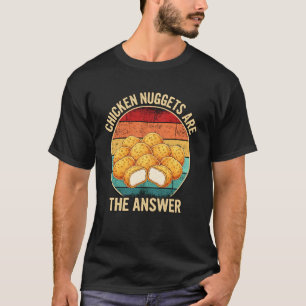 Camiseta Nuggets de Frango são a Resposta Fã de Comida Rápi