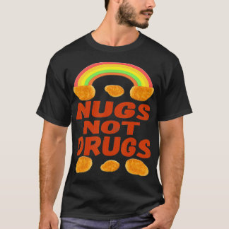Camiseta Nuggets Engraçados De Frango, Figurino De Comida R
