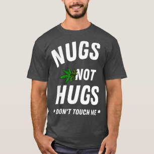 Camiseta Nugs não abraços não me tocam