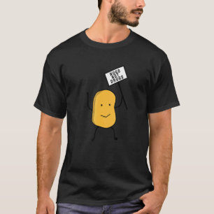 Camiseta Nugs Não Drogas Frango Nugget Foodie Sobriedade Ví