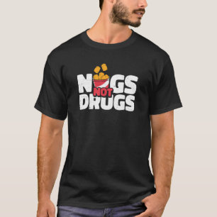 Camiseta Nugs Não Drogas Frango Nugget Nug Life
