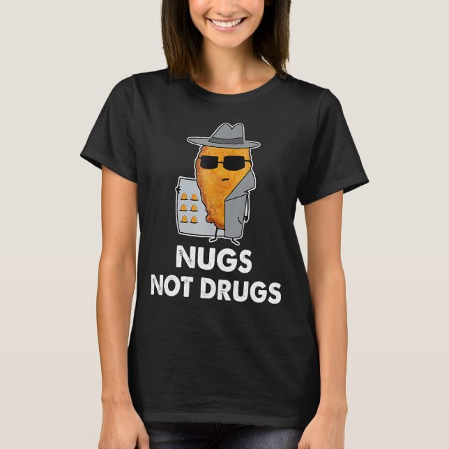 Camiseta Nugs Não Drogas Nugget (Frente)