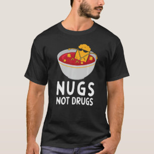 Camiseta Nugs Não Drogas Nugget