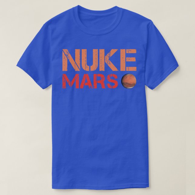 Camiseta Nuke Mars 1 (Frente do Design)
