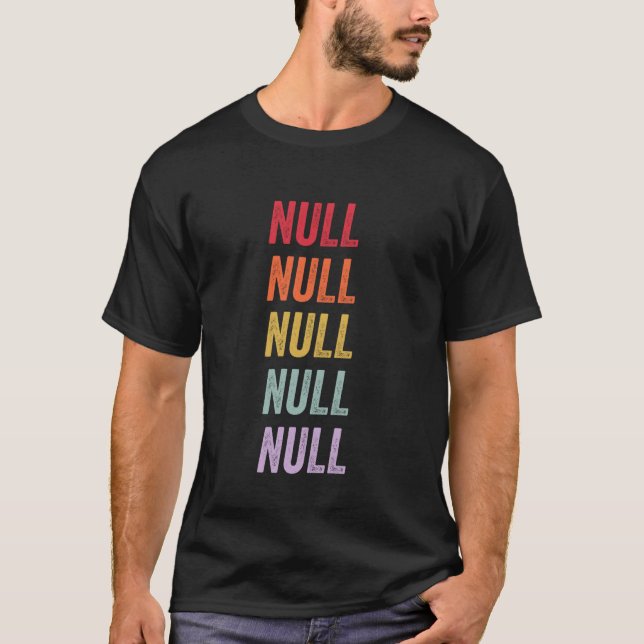 Camiseta Nulo (Frente)