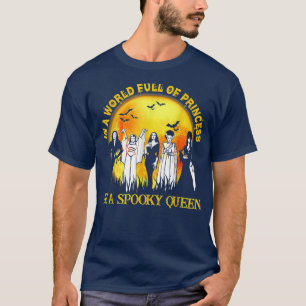 Camiseta Num Cheio Mundial Da Princesa Seja Uma Rainha Louc
