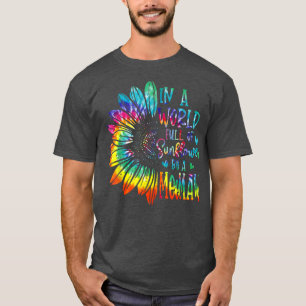 Camiseta Num Cheio Mundial De Girassol Seja Um Presente De