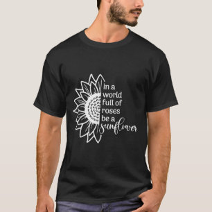 Camiseta Num Cheio Mundial, O Gráfico De Citação De Girasso