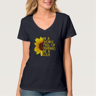 Camiseta Num Cheio Mundial, Seja Lola Filipino Gra