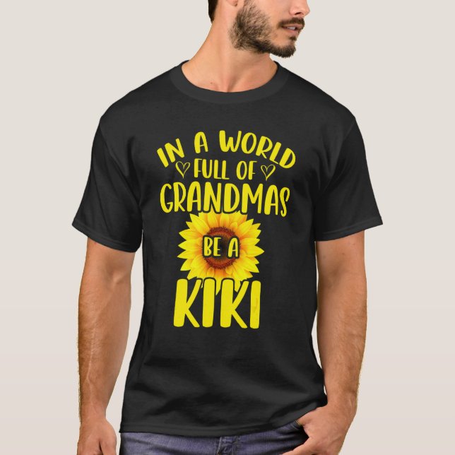 Camiseta Num Cheio Mundial, Seja Um Mo De Girassol Kiki (Frente)