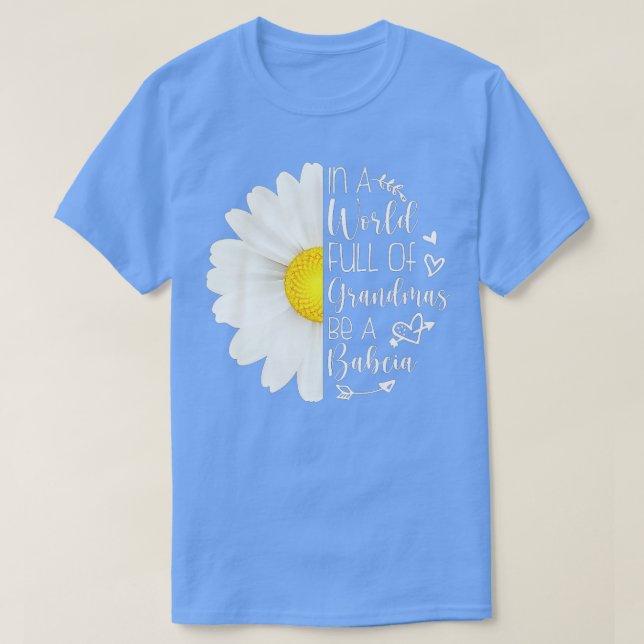 Camiseta Num Cheio Mundial, Ser Um Bia Sunflower Cut (Frente do Design)