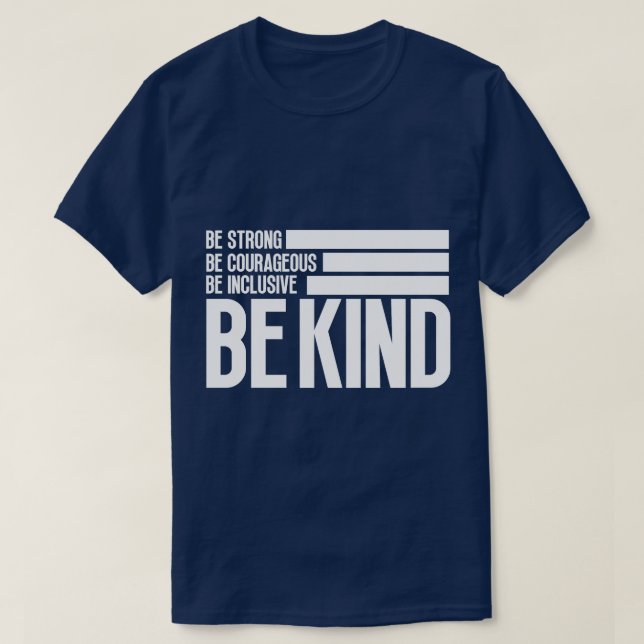 Camiseta Num mundo onde você pode ser qualquer coisa 12 (Frente do Design)