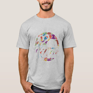 Camiseta Num mundo onde você pode ser qualquer coisa genti