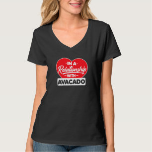 Camiseta Numa Relação Com Avacados Avacado