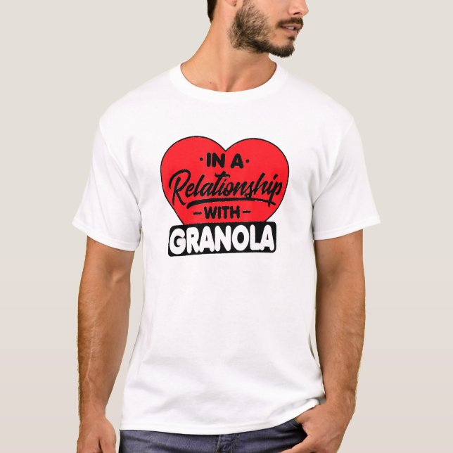 Camiseta Numa Relação Com Granolas Granola (Frente)
