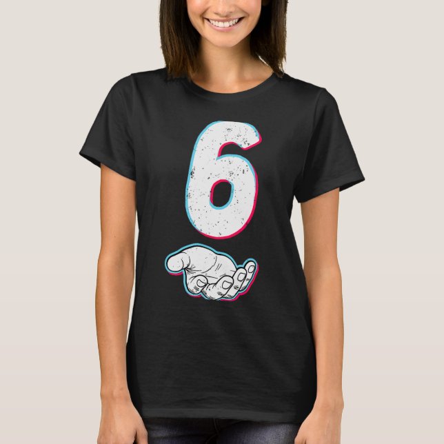 Camiseta Number 67 Matching Six Seven 6 7 Meme 6 7 Hallowee (Frente)