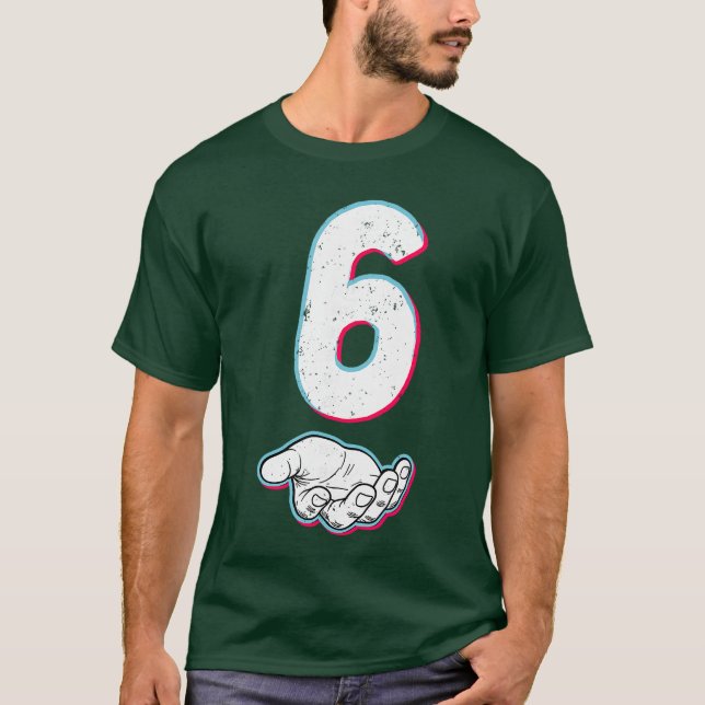 Camiseta Number 67 Matching Six Seven 6 7 Meme 6 7 Hallowee (Frente)
