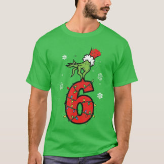 Camiseta Number 6 Matching 67 Meme 6 7 Christmas Boys Youth