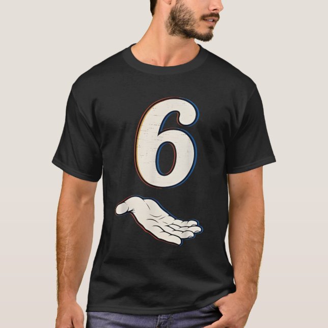 Camiseta Number 6 Matching 67 Meme Halloween Costume Men Wo (Frente)