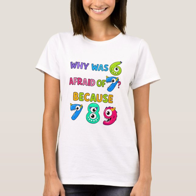 Camiseta Number Day Funny Maths 7 8 9 T Shirt for Teachers (Frente)