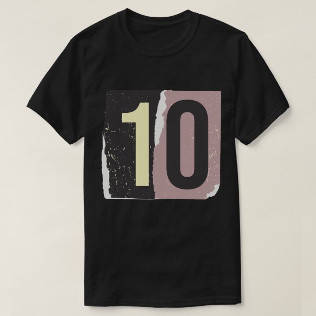 Camiseta Number Magazine Ransom 10 (Frente do Design)