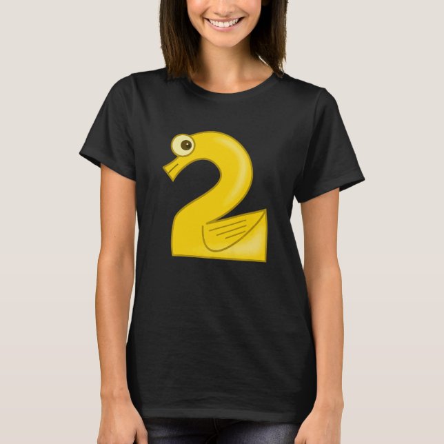 Camiseta Number two Math Counting Costume   (Frente)