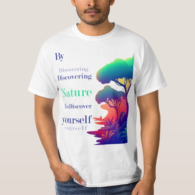 Camiseta Numeração natural T-Shirt (Frente)