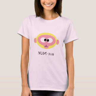 Camiseta Numérico-numérico (amarelo)
