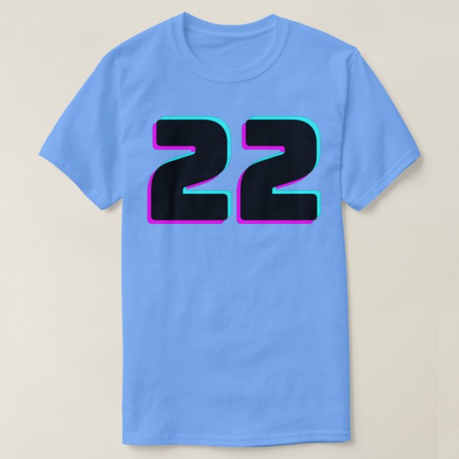 Camiseta Número (Frente do Design)