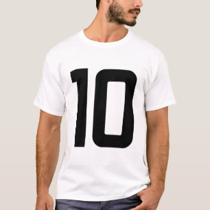 CAMISETA NÚMERO 10
