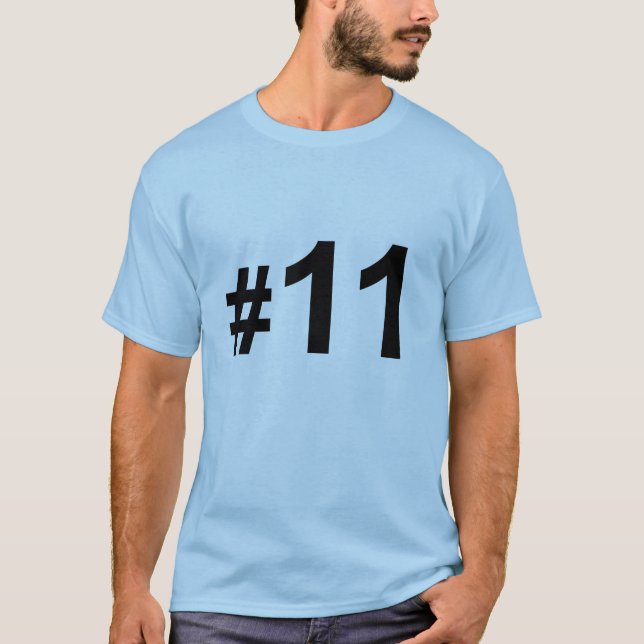 Camiseta Número 11 (Frente)