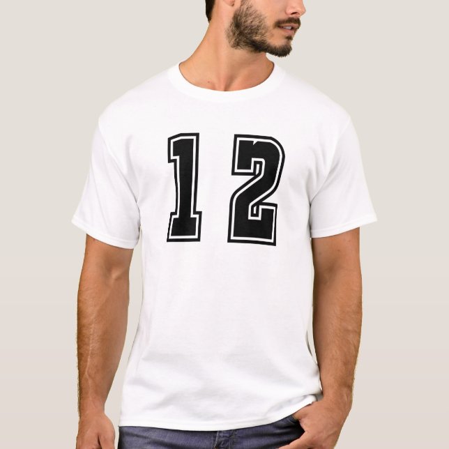 Camiseta Número 12 (Frente)