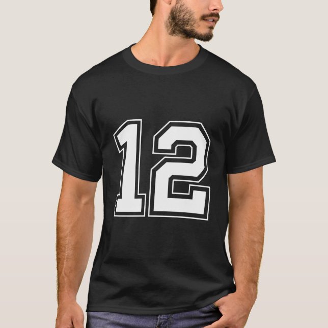Camiseta Número 12 (Frente)