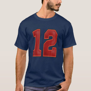 Camiseta Número 12 Jersey Número 12